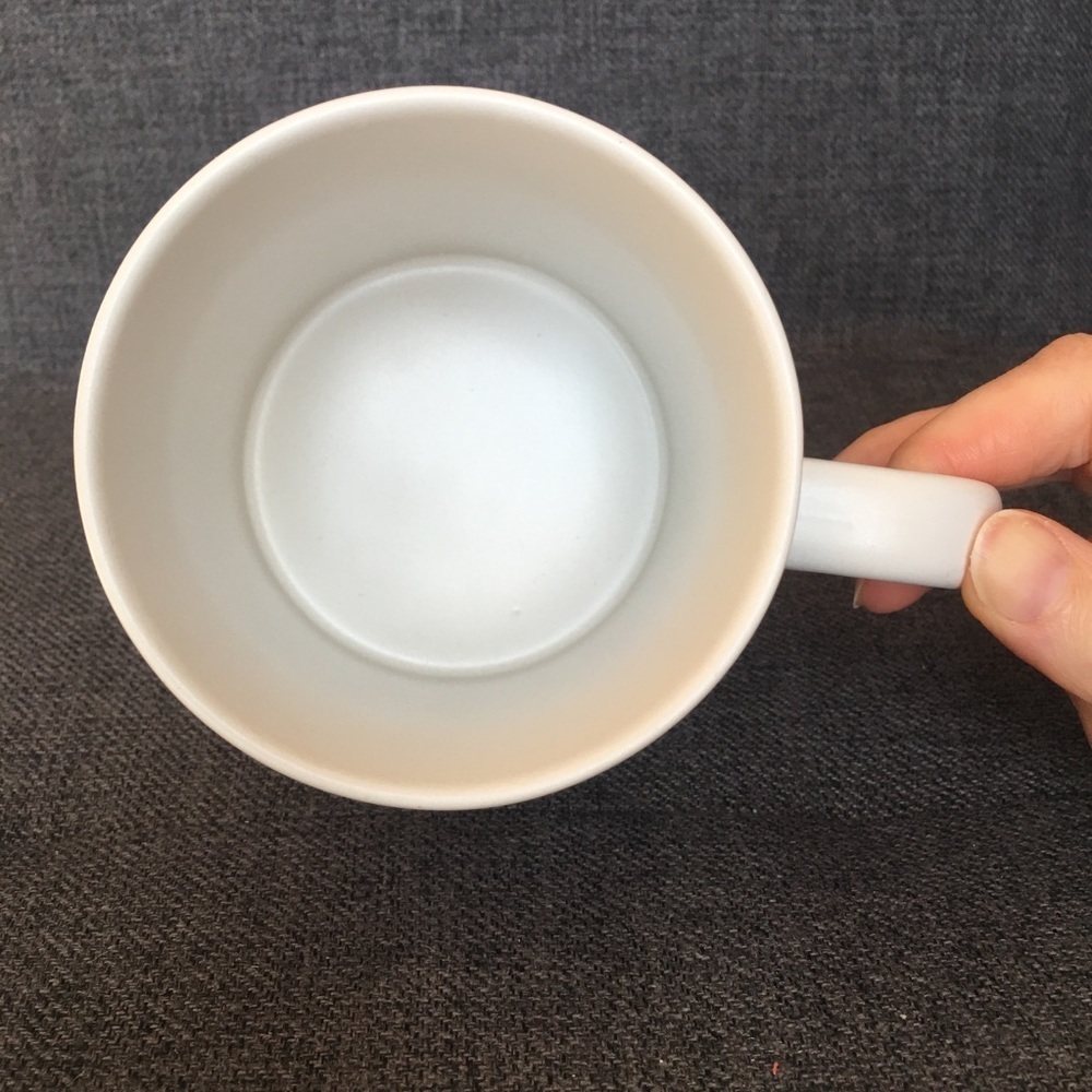“Do more of what makes you happy.” Colorful Coffee Mug, White, 15 oz - Picture 9 of 15